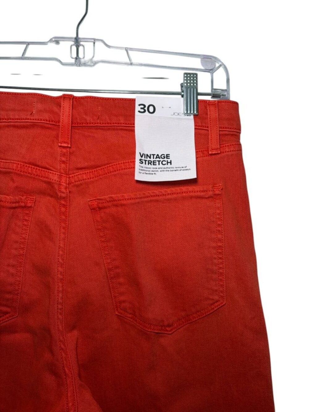 Joe’s Jeans Trixie High Rise Wide Leg Cuffed Pants Poppy 30 NWT - Picture 7 of 7